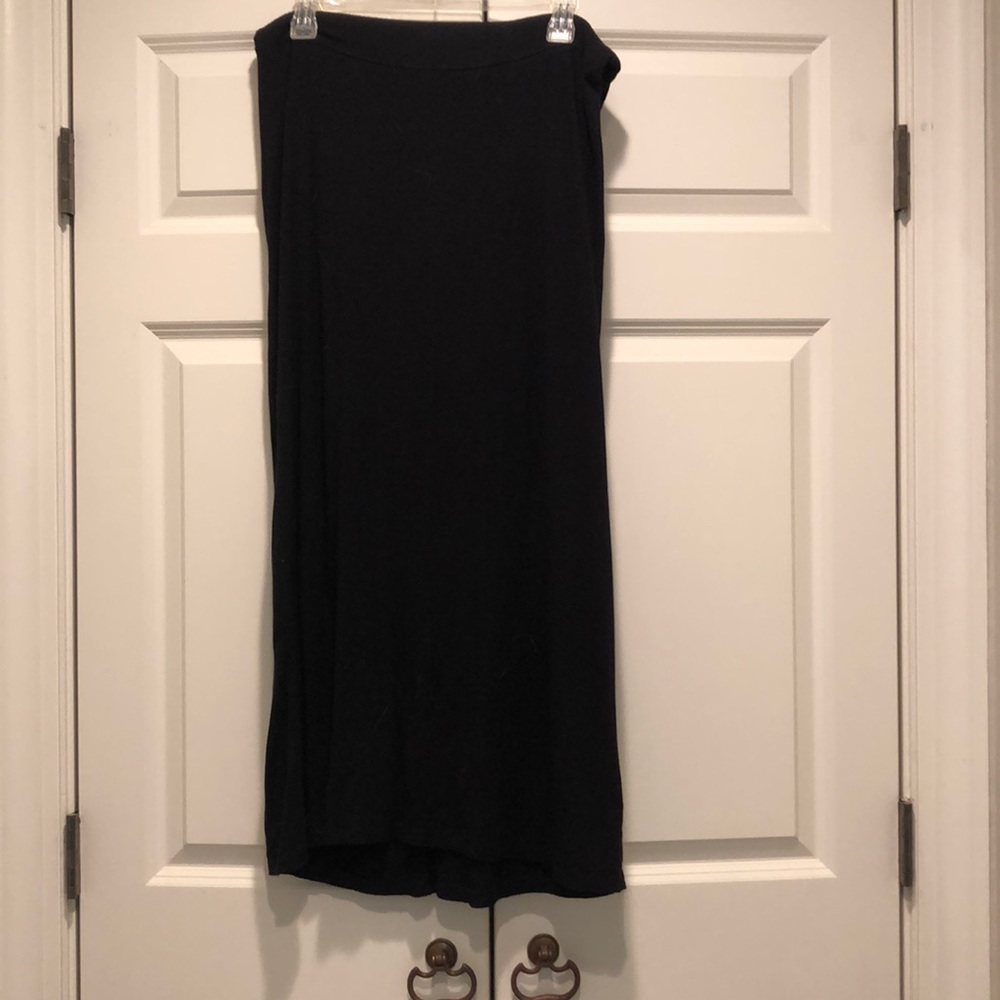 Maternity maxi skirt